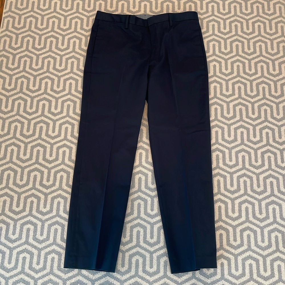 Bonobos navy Manteco work pants 35/32, straight leg, great condition